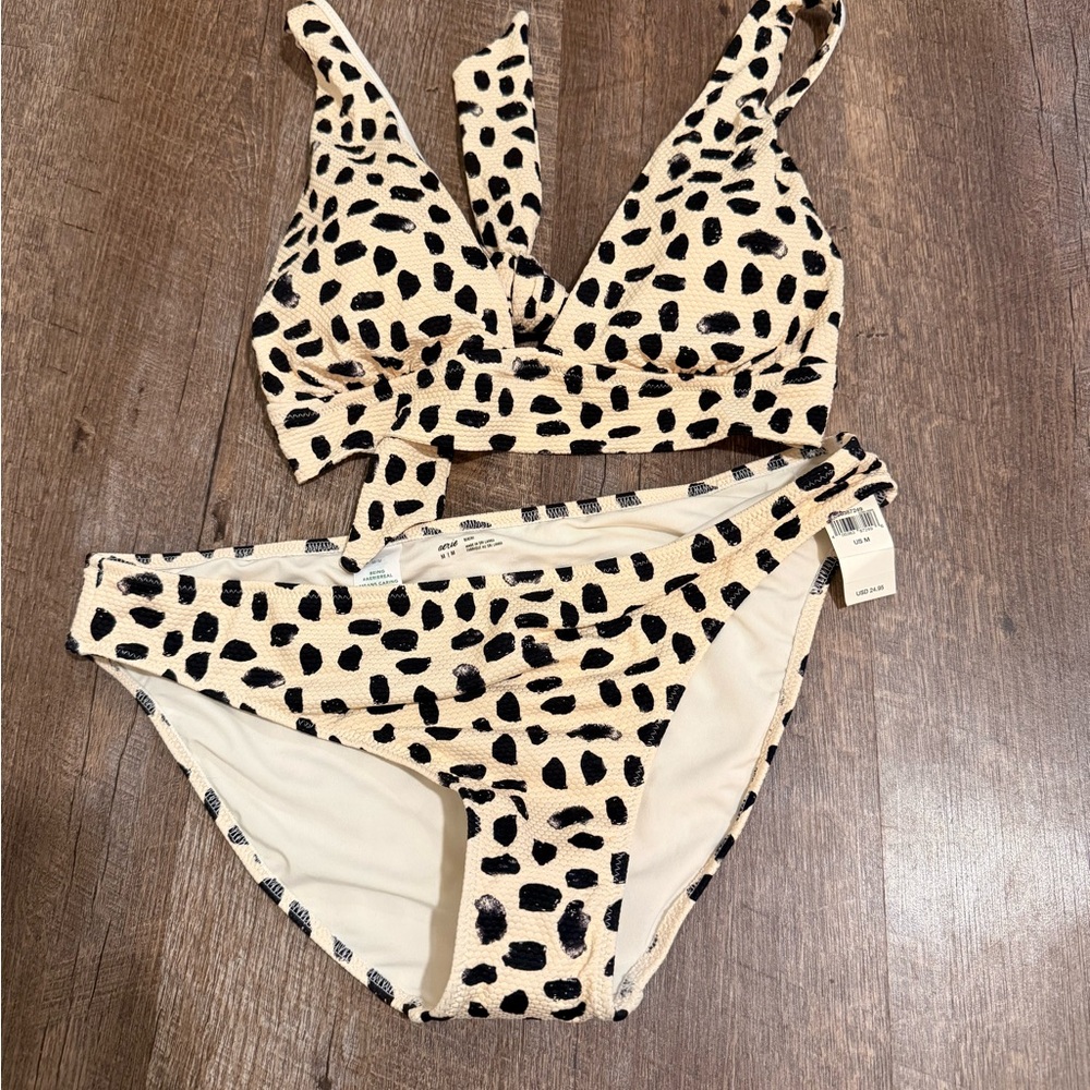 Aerie triangle padded bikini